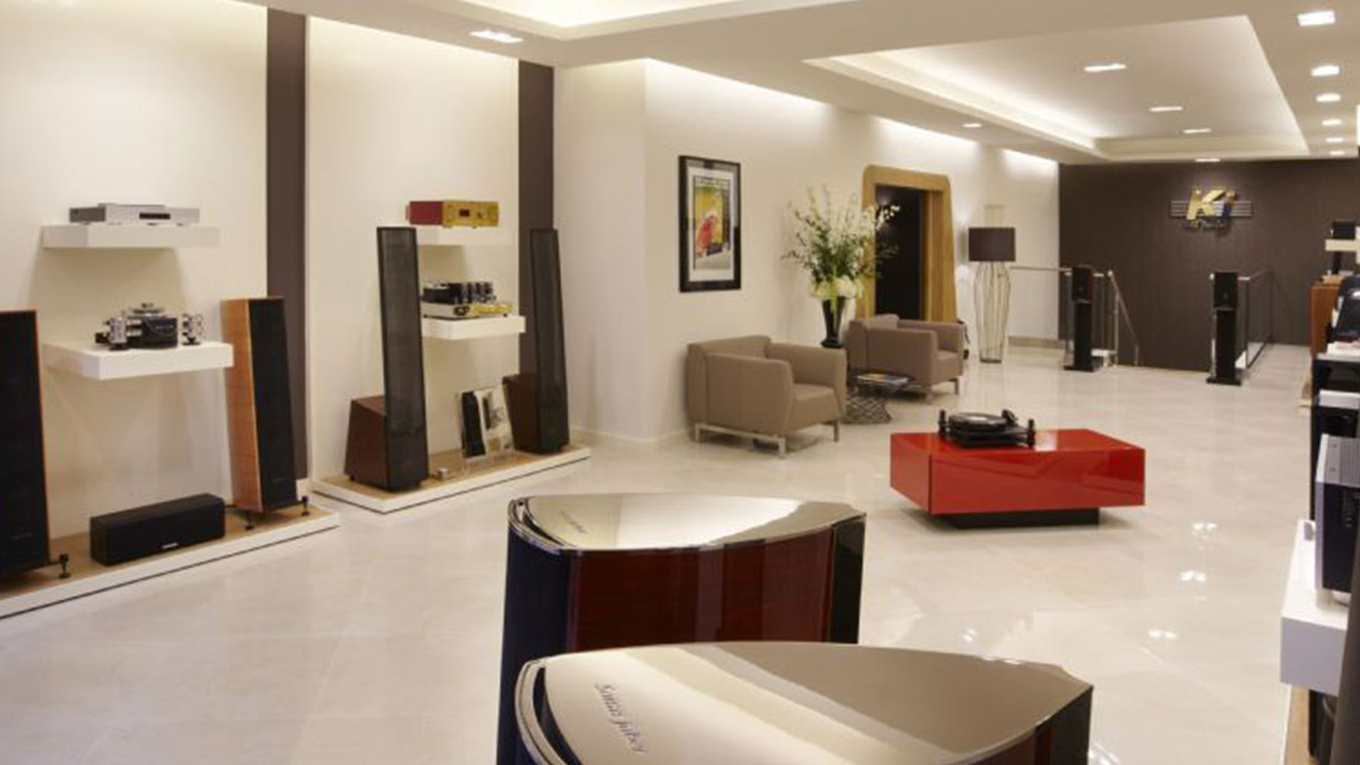 Architectural Lighting Design High End Audio Retailer Nulty