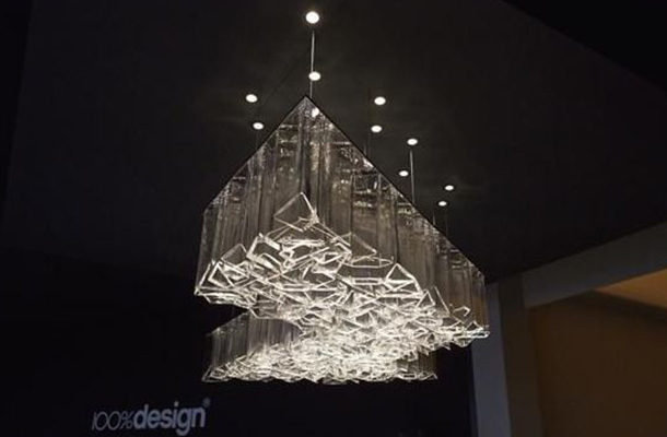 Daniel Libeskind's "ICE" 100%design London Review Nulty
