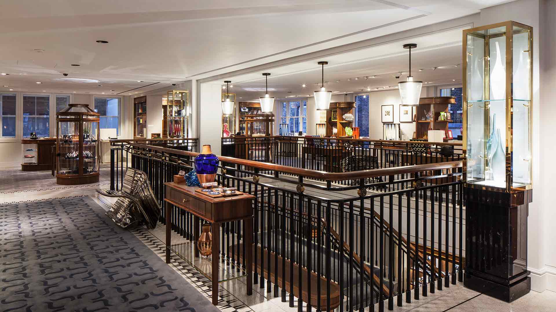 Luxury Interior Lighting Design Pendants Grand Staircase Nulty