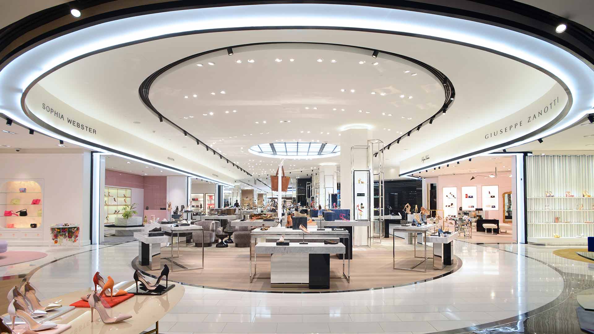 Architectural Lighting Design Department Store Bloomingdales Nulty