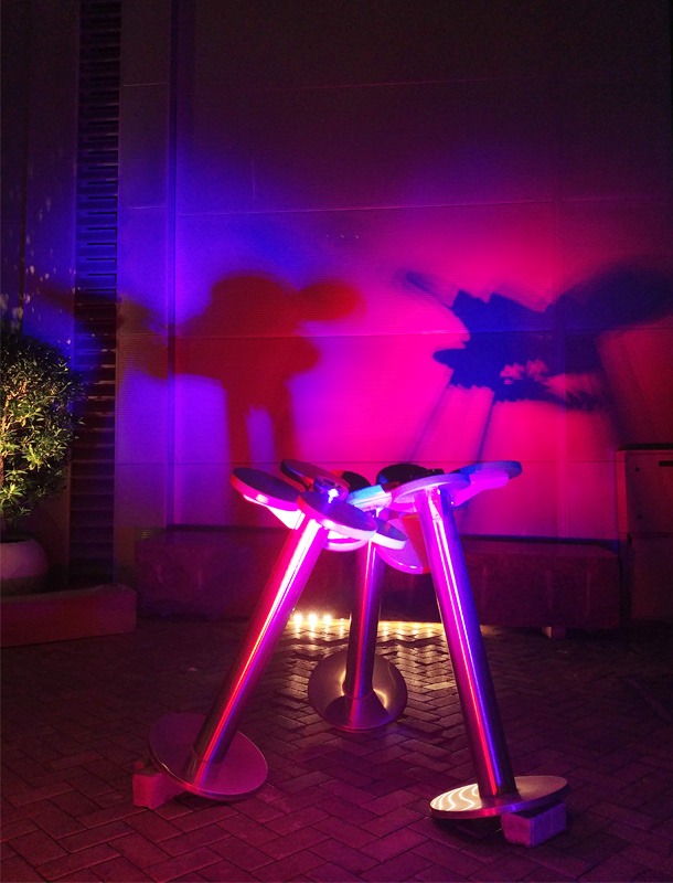 Ready Steady Light Competition 2017 Projection Colour Dragons Winning Lighting Scheme