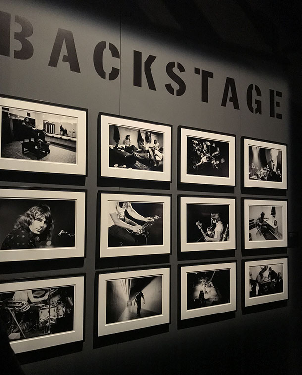 Black White Photographs Pink Floyd Backstage 