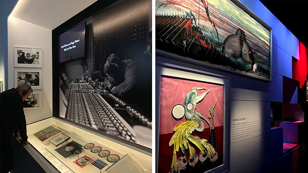 Comparison Pink Floyd Exhibition Lighting 