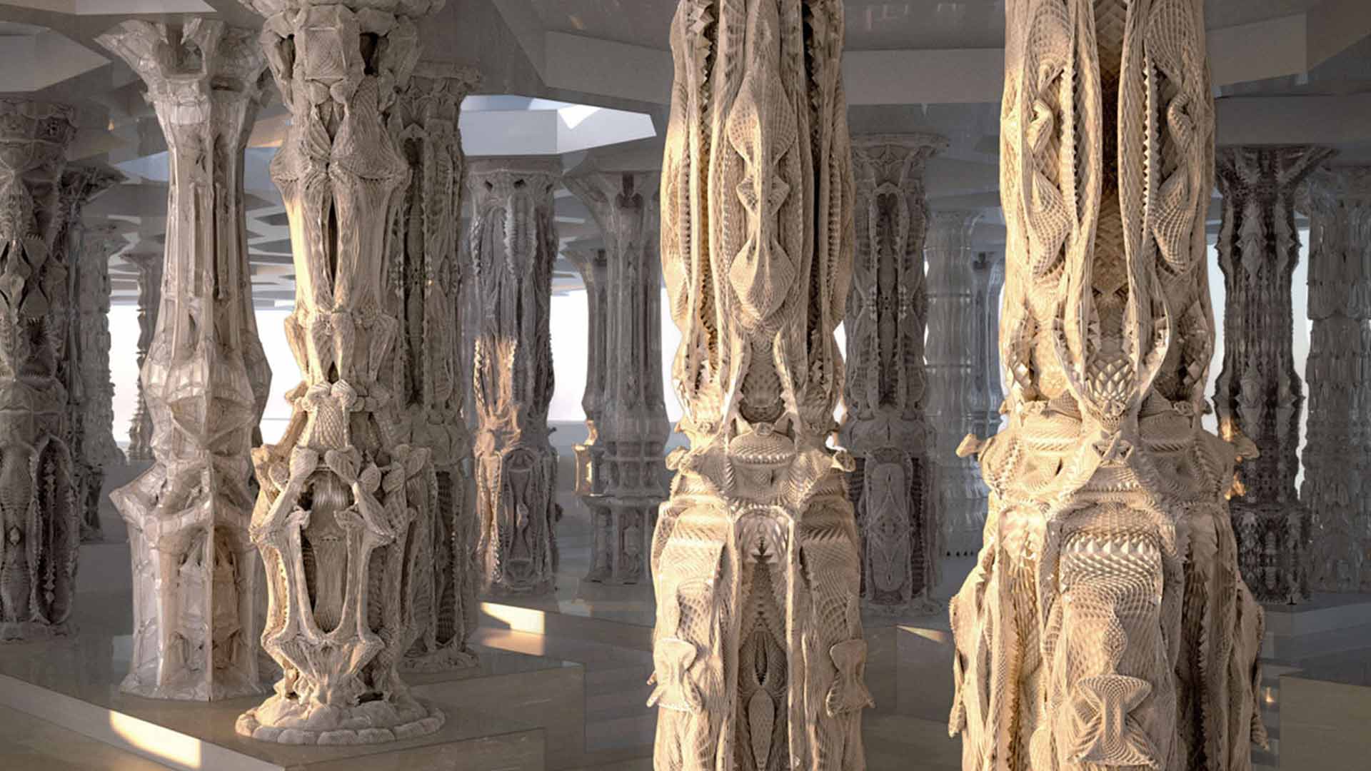 Computational Architecture Column Structures Michael Hansmeyer
