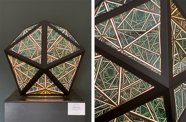 Dubai Design Week 2019 - Portal Icosahedron by Anthony James Anthony James Installation Portal Icosahedron Dubai Design Week 2019