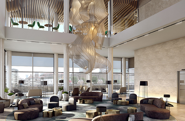 The Westin London City The Westin London City Hotel Lighting Design Consultants Nulty