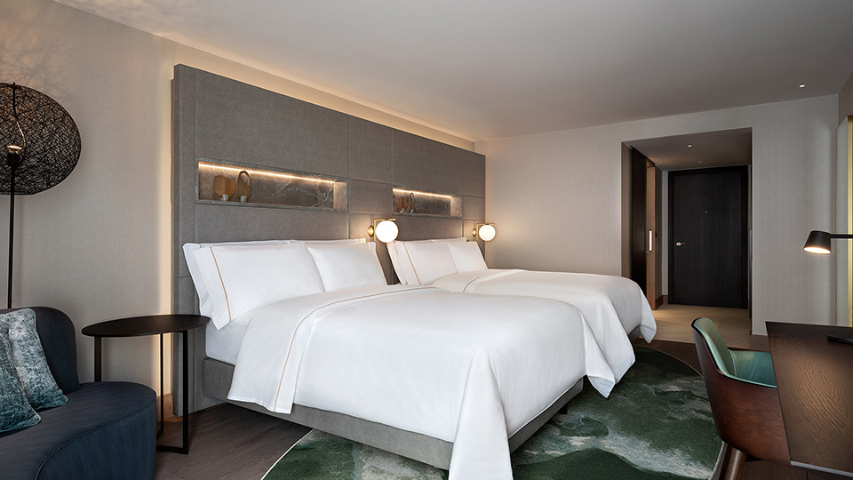 Interior Bedroom Luxury Cove Floor Lamp Reading Light Niche The Westin City London Luxury Interior Lighting Designers Nulty