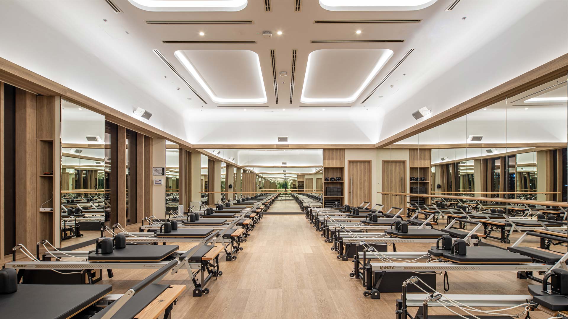 FitnGlam Reformer Pilates Architectural Lighting Design Consultants Nulty Dubai Banner