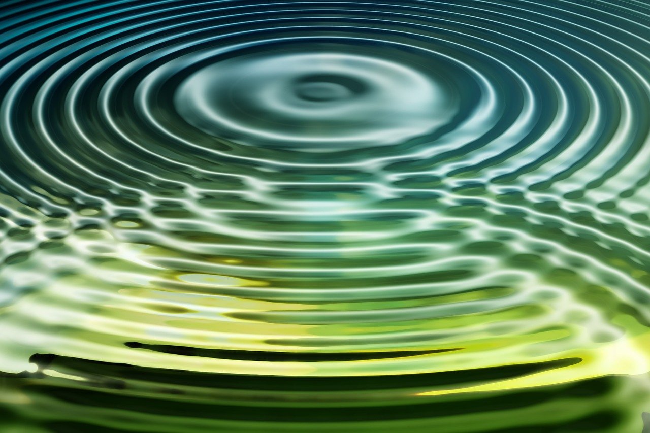Ripples of Water